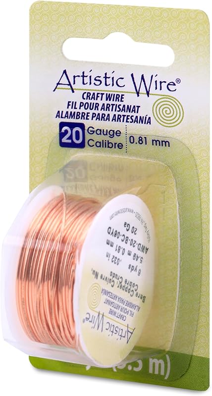 Artistic Wire 20 Gauge Copper 6 Yards