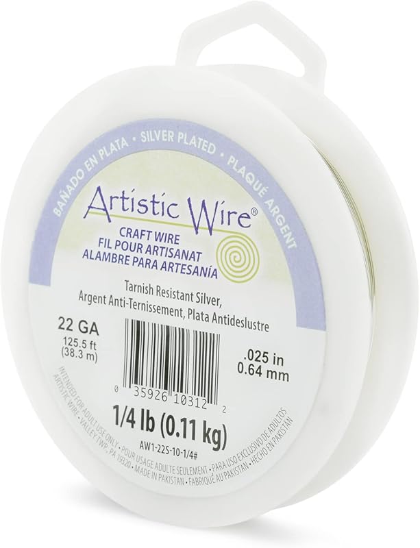 Artistic Wire 22 Gauge Tarnish Resistant 124 ft